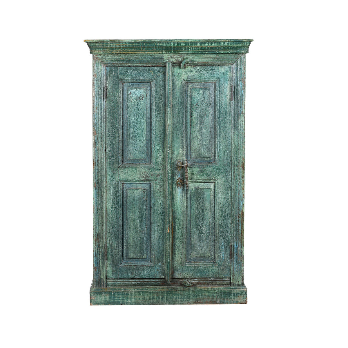 2 Door Cabinet Made From Reclaimed Teak
