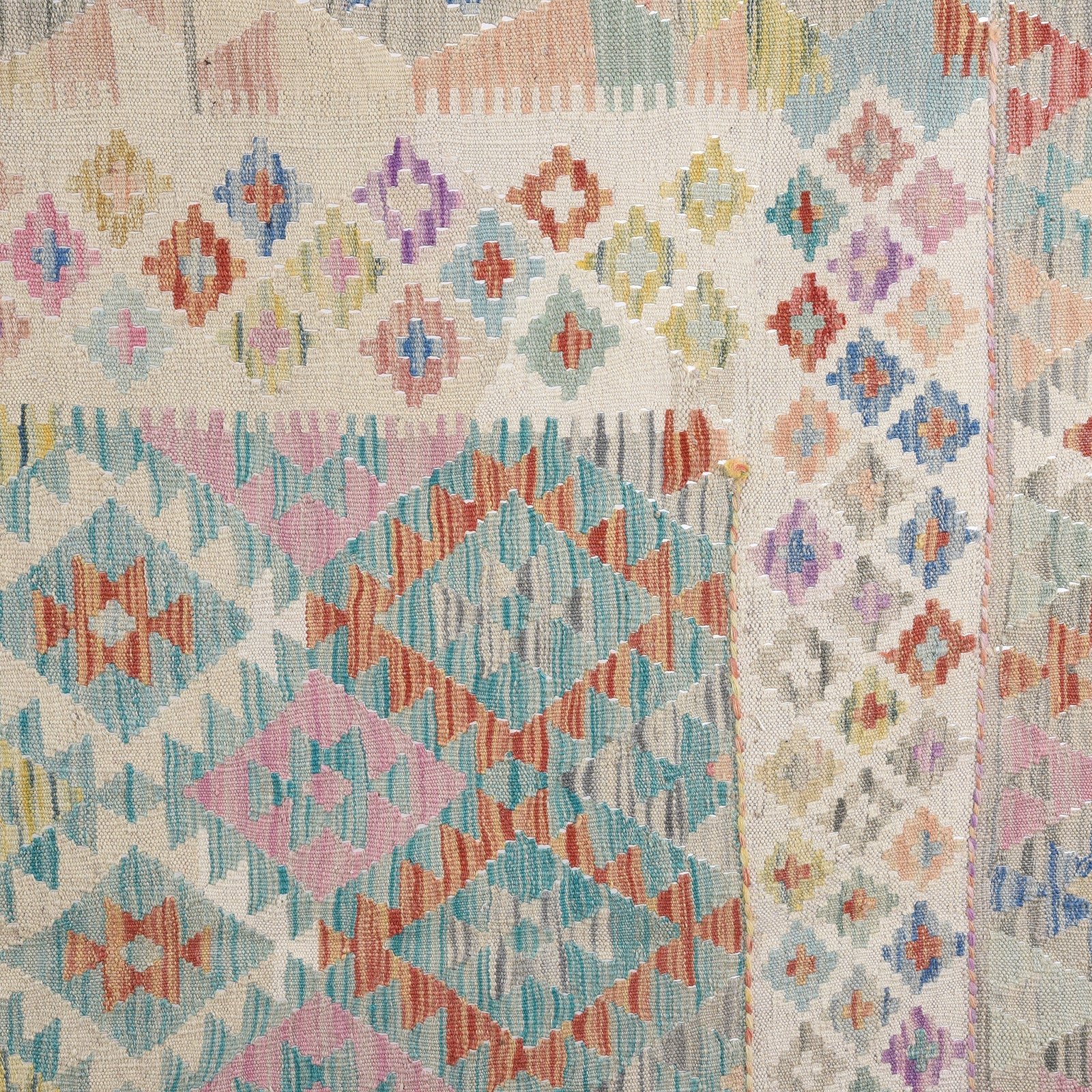 Shirvan Kelim Rug From Pakistan - 261 x 176cm