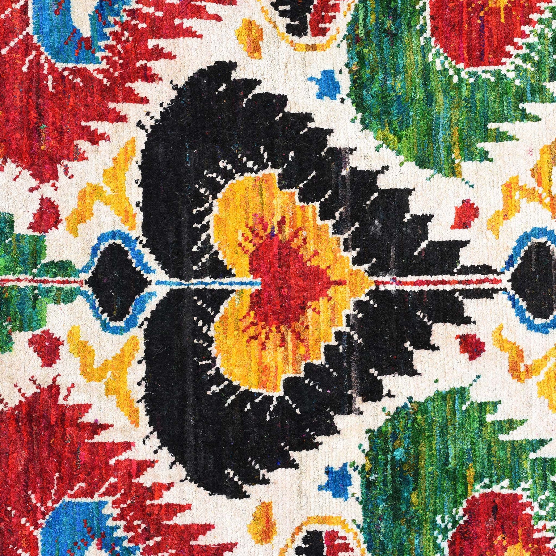 Recycled Silk Sari Rug
