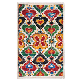 Recycled Silk Sari Rug