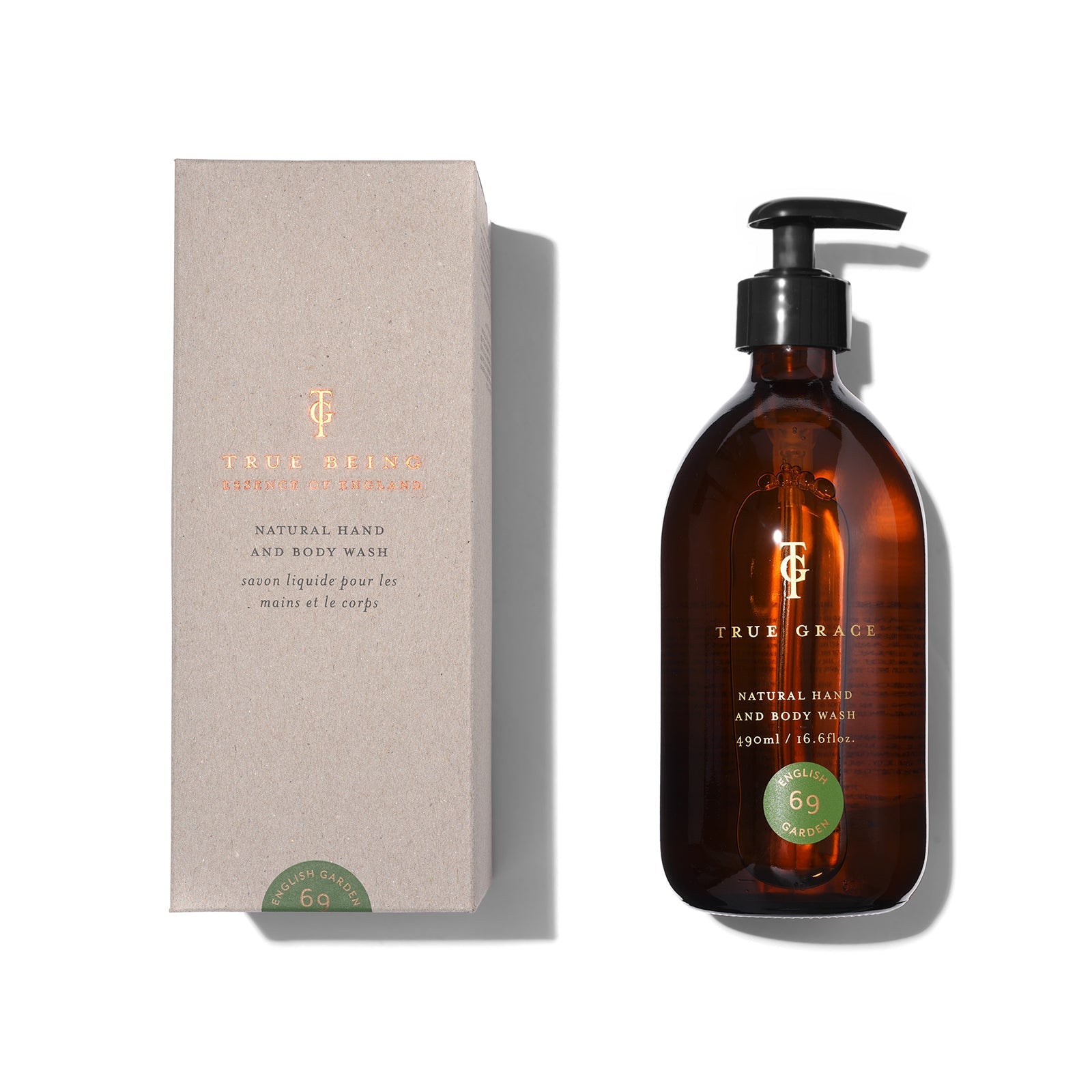 English Garden Natural Hand & Body Wash (No.69)
