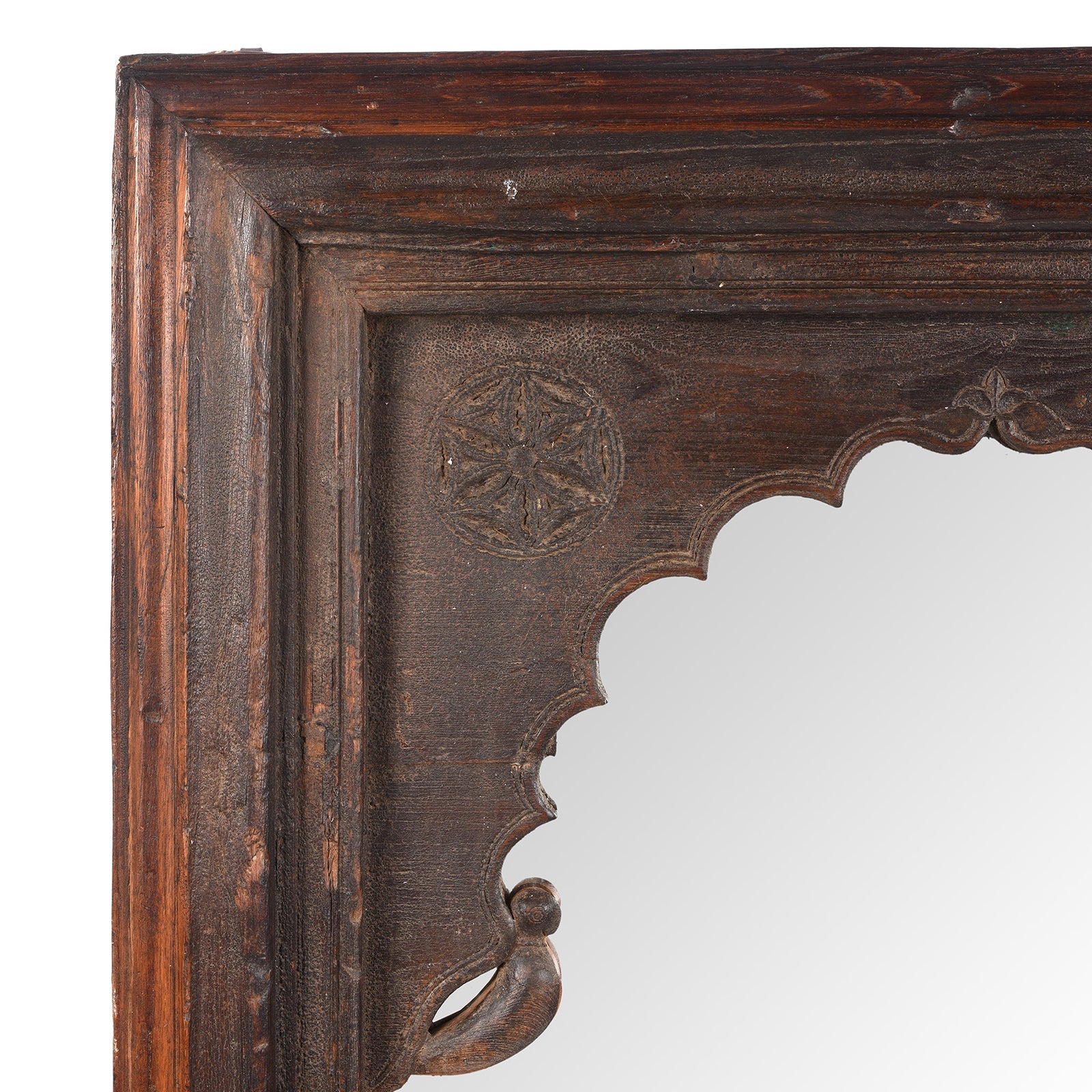 Teak Mirror from Hyderabad - 19th Century