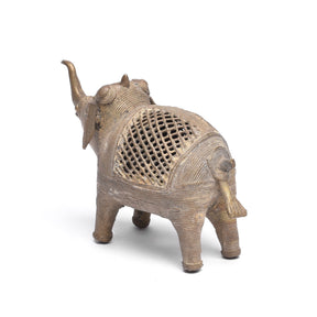 Handmade Brass Elephant From Orissa