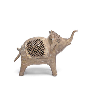 Handmade Brass Elephant From Orissa