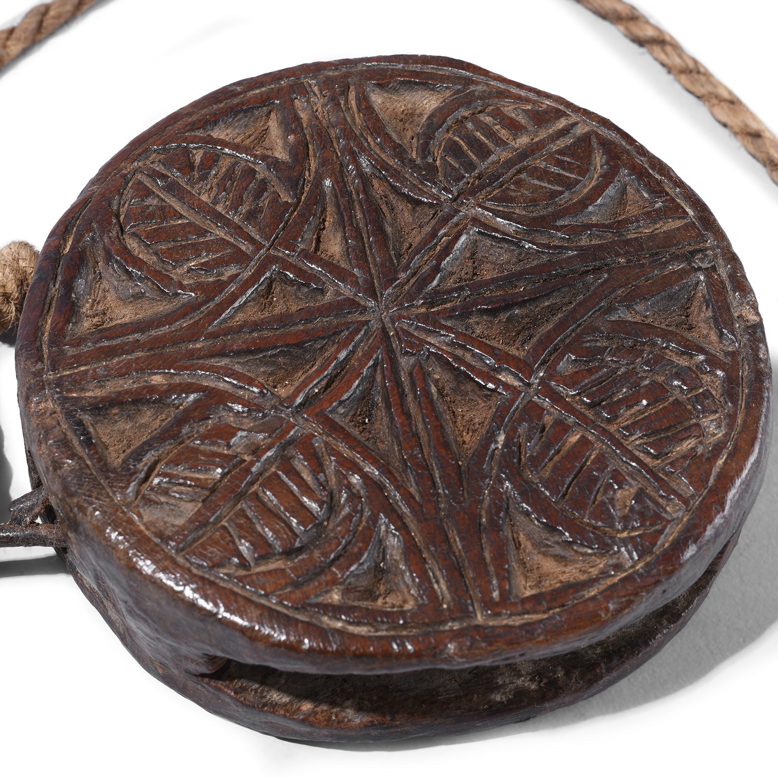 Carved Knife & Holder From The Terai - 19th Century