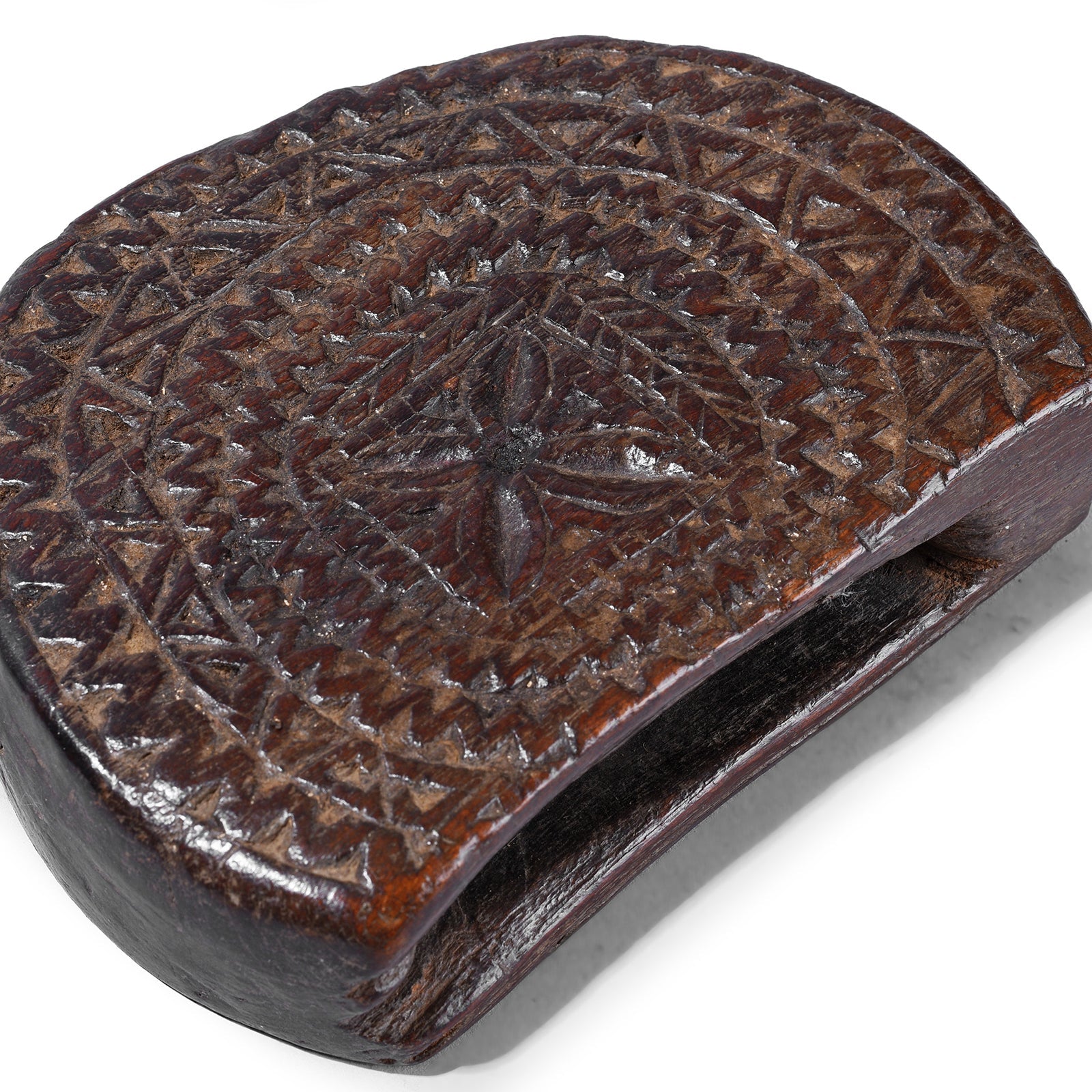 Carved Knife & Holder From The Terai - 19th Century