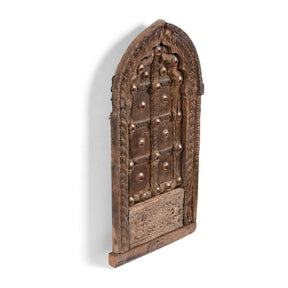 Old Indian Window Shutter From Shekavati - 19thC
