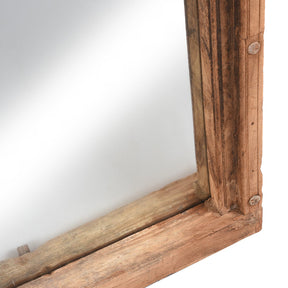 Old Roheda Window Mirror From Bikaner - 19th Century