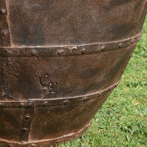 Iron Indian Planter From Rajasthan - 19thC