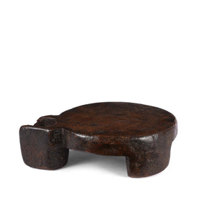 Old Indian Chapatti Board From Banswara Tribal Area - 19Thc