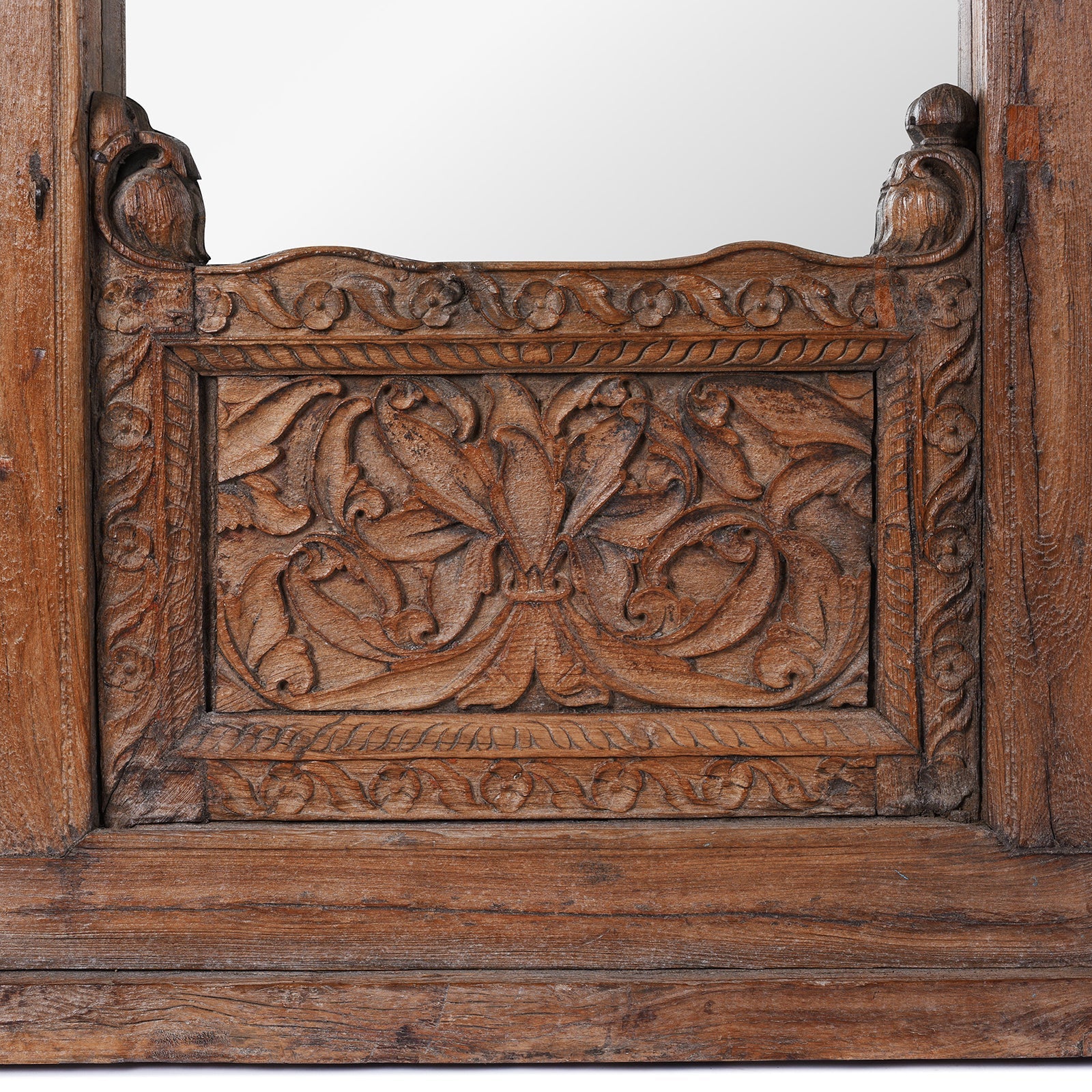 Window Mirror From Madhya Pradesh - 19th Century