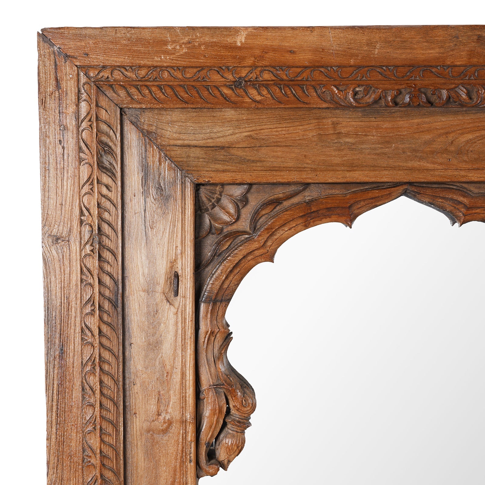Window Mirror From Madhya Pradesh - 19th Century