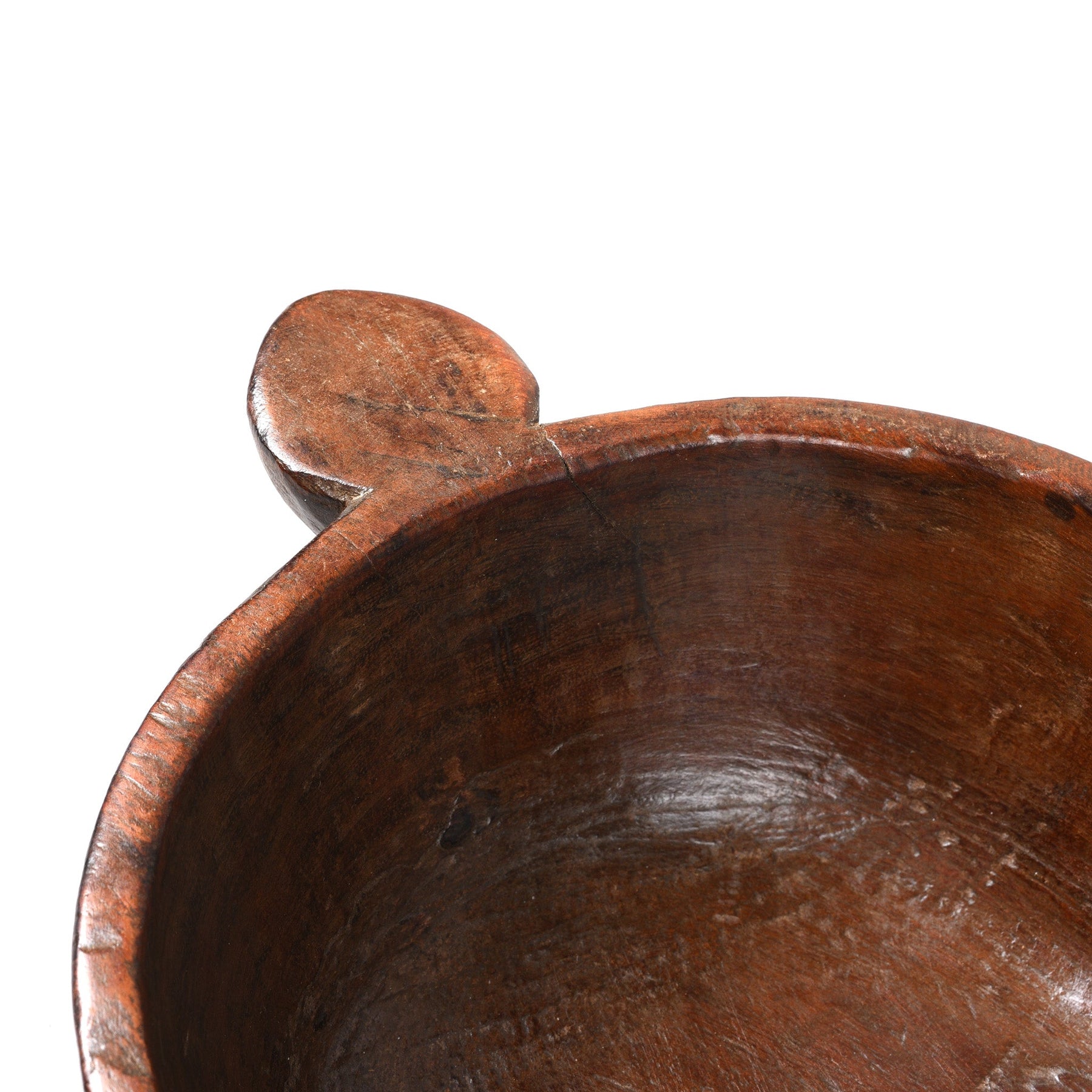 Carved Indian Parath Bowl From Kerala - 19thC