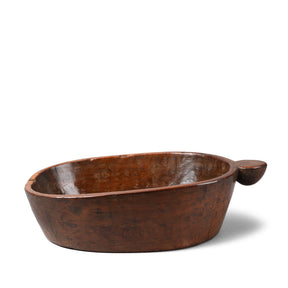 Carved Indian Parath Bowl From Kerala - 19thC