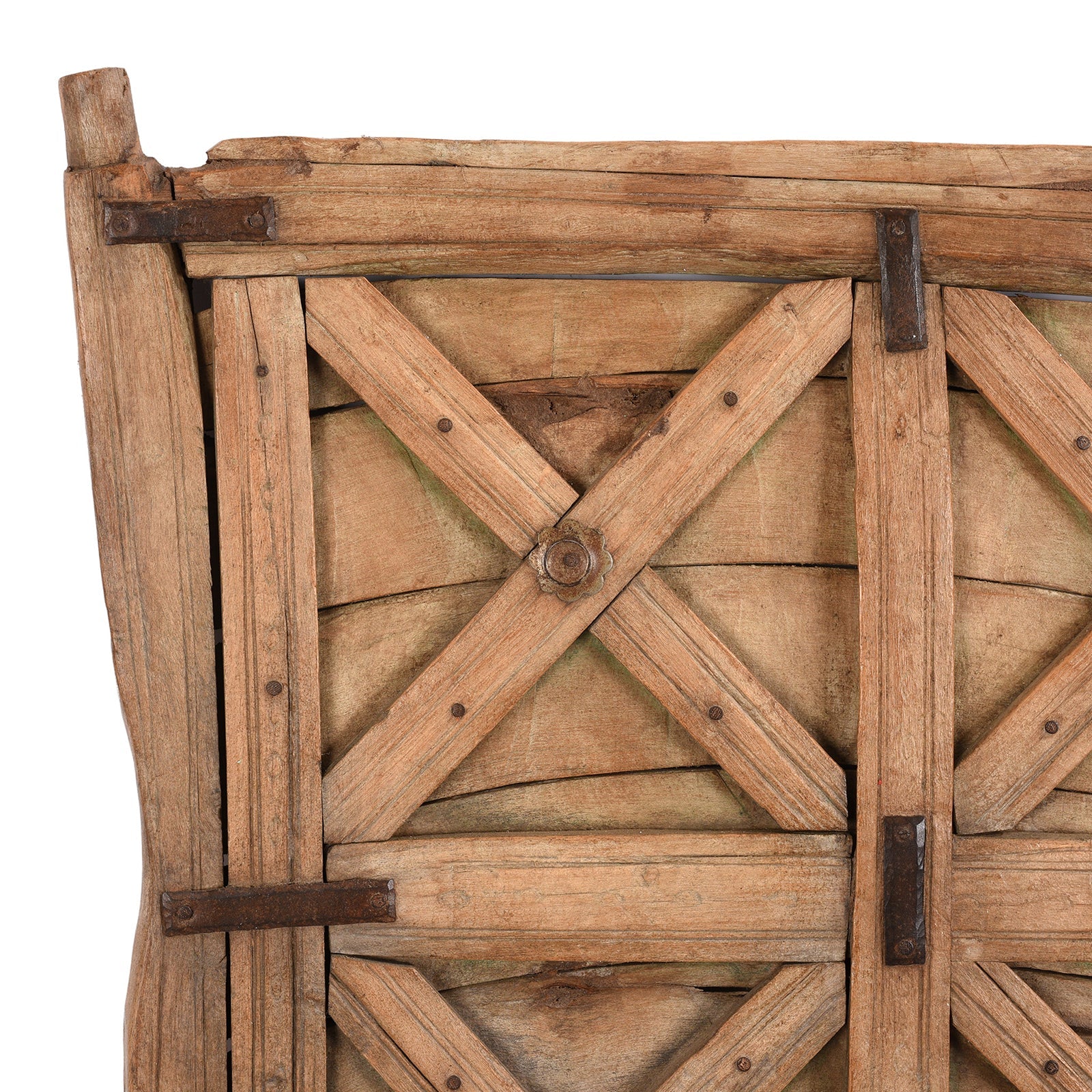 Stick Door Panel From Jaisalmer - 19th Century
