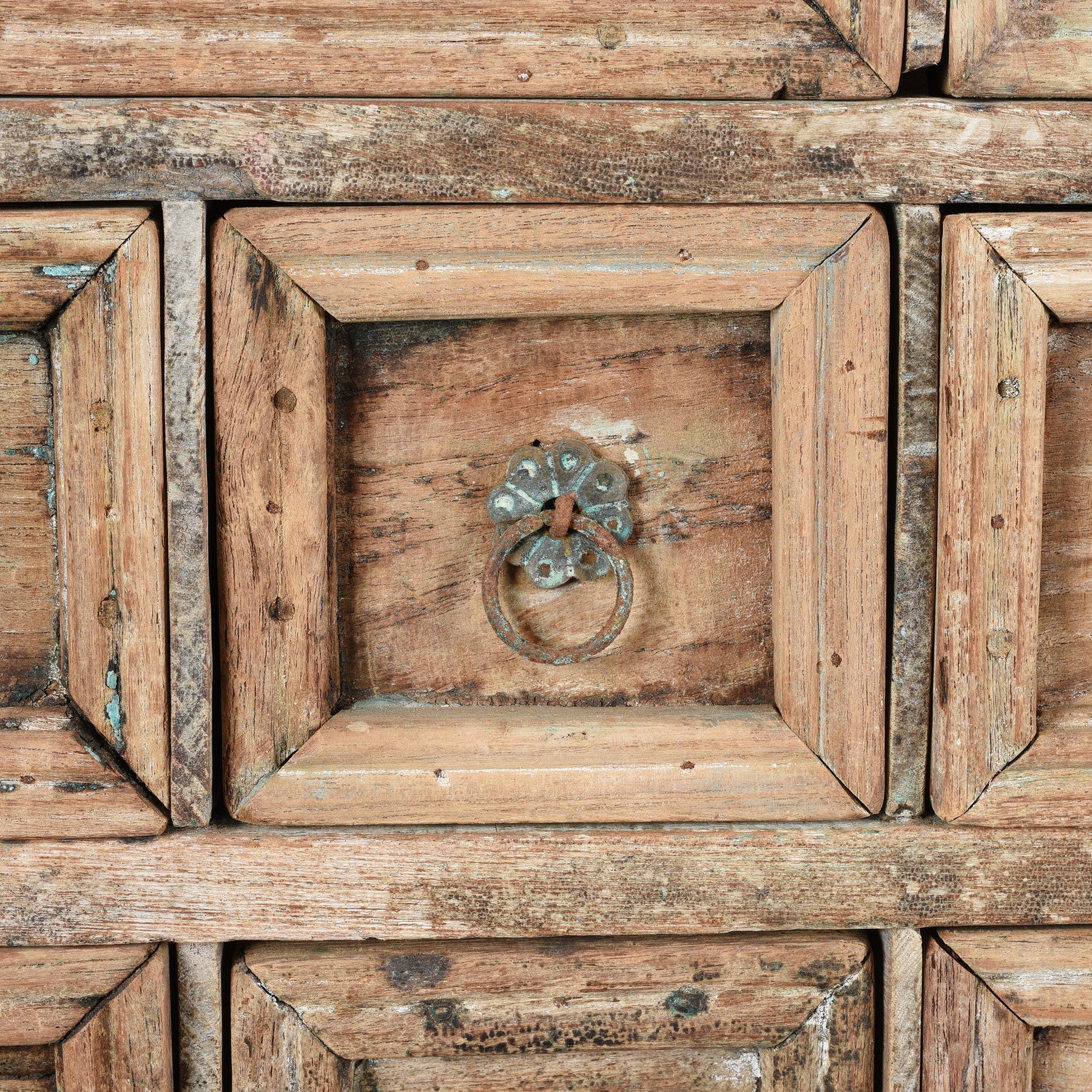 Teak Apothecary Chest From Kerala - 19thC