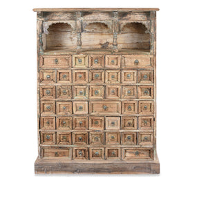 Teak Apothecary Chest From Kerala - 19thC