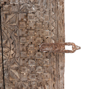 Indian Carved Panel From Kutch - 19thC
