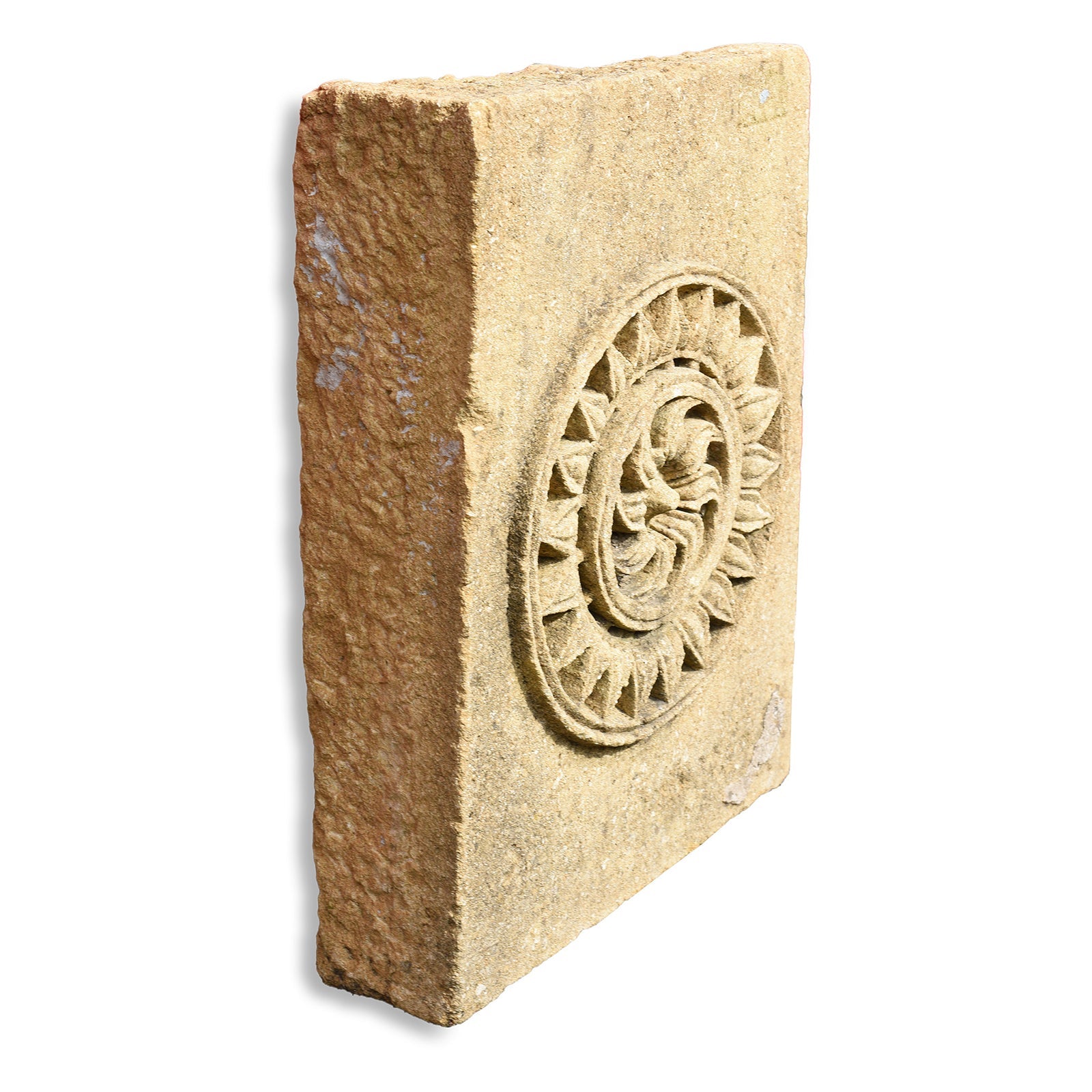 Indian Stone Panel From Jaisalmer - 19th Century