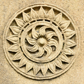 Indian Stone Panel From Jaisalmer - 19th Century