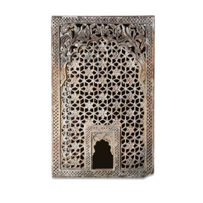 Carved Stone Panel From Rajasthan - 19thC