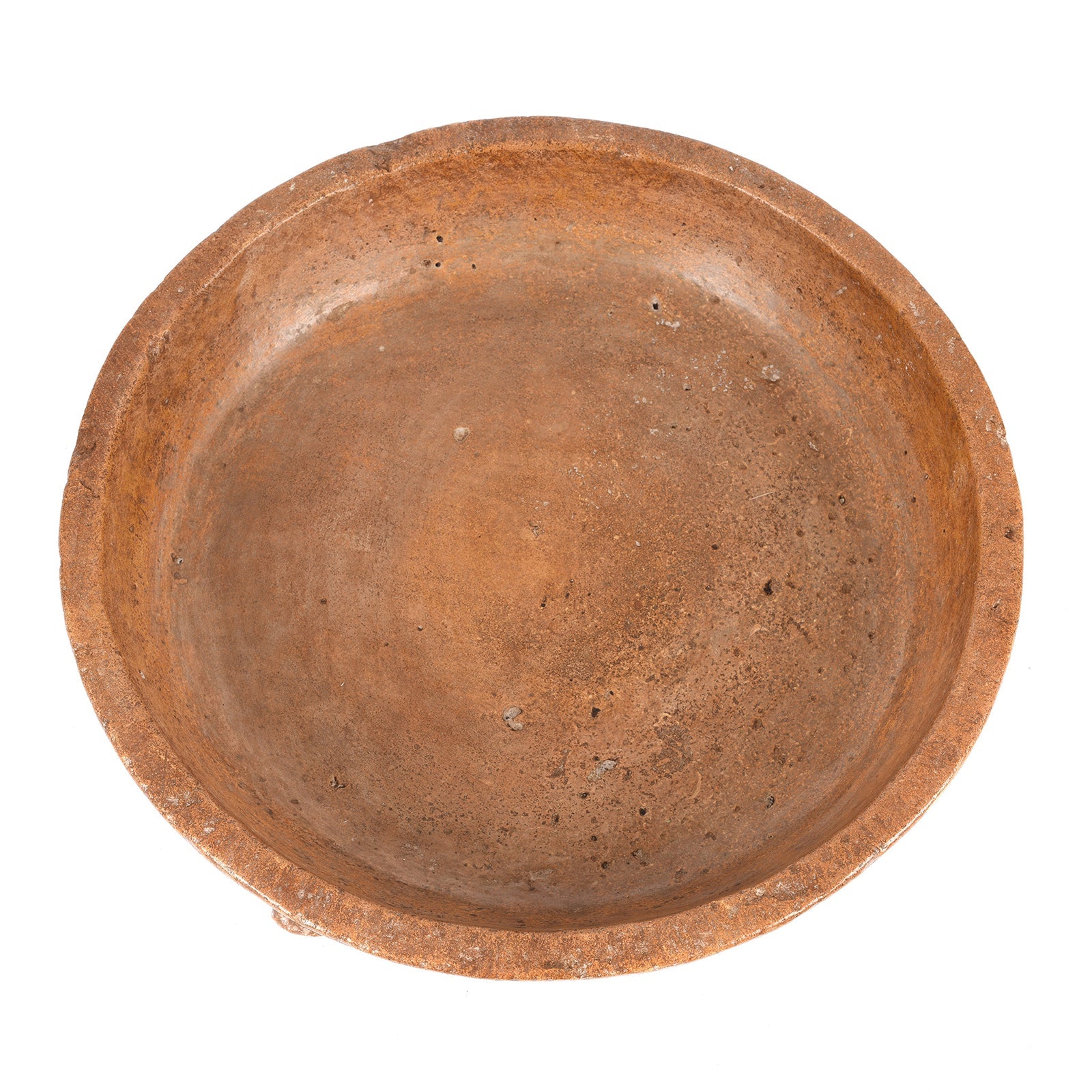 Carved Stone Bowl From Jaisalmer - 19thC