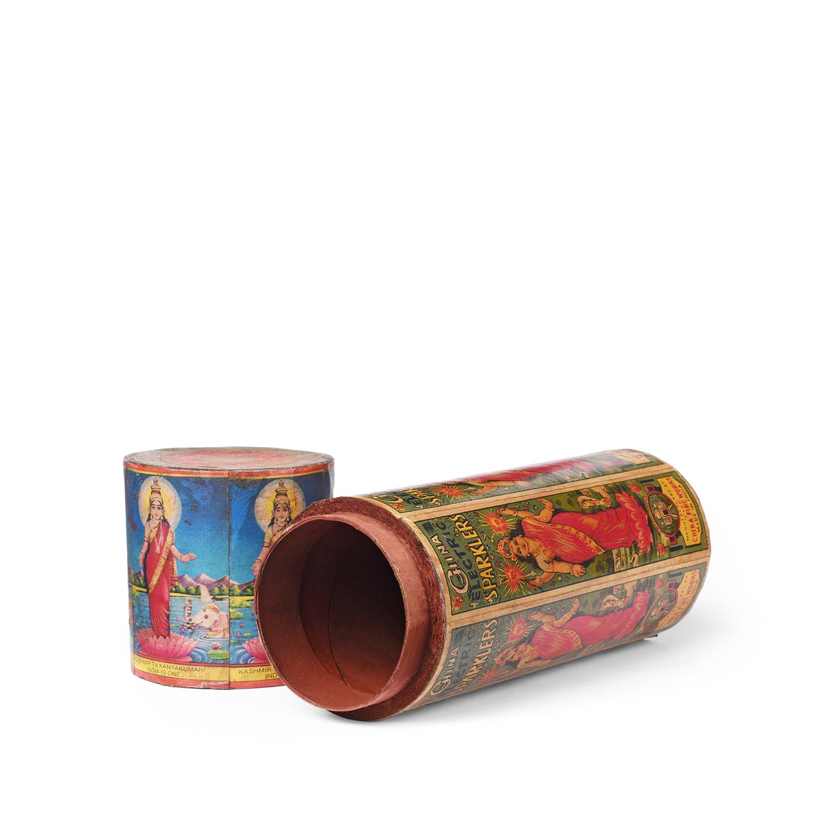Vintage Indian 1950'S Sparkler Box
