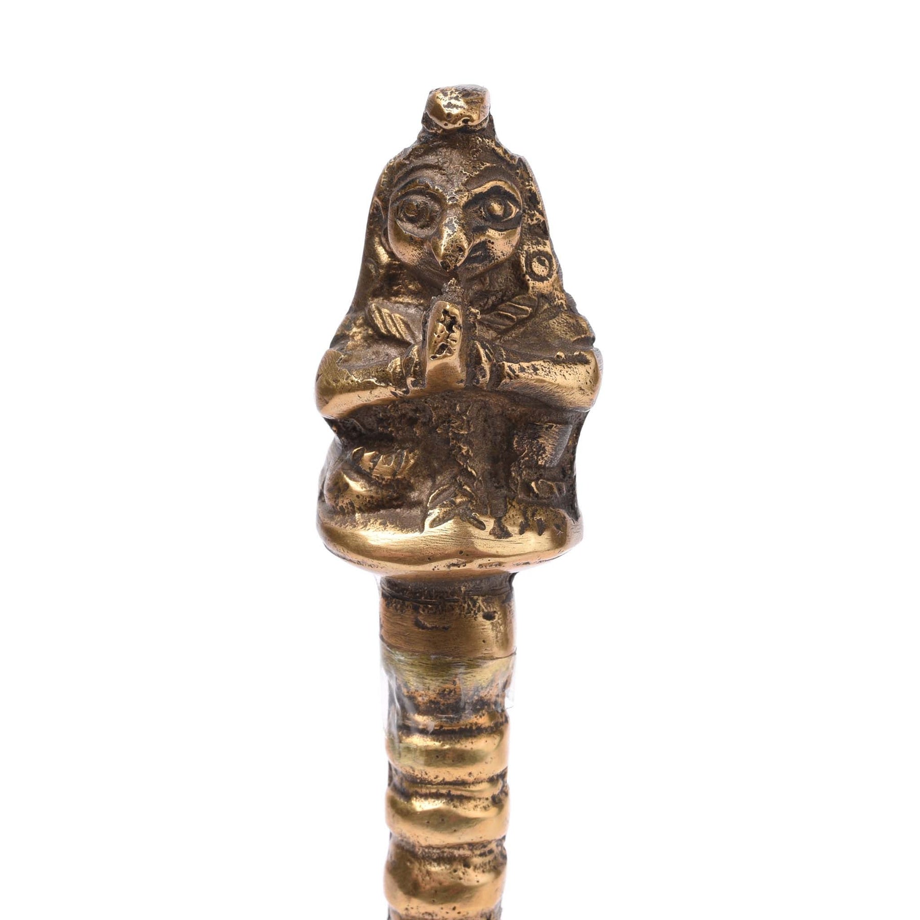Old Brass Puja Bell from Delhi - Early 20thC