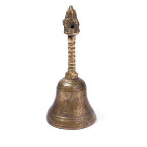 Old Brass Puja Bell from Delhi - Early 20thC