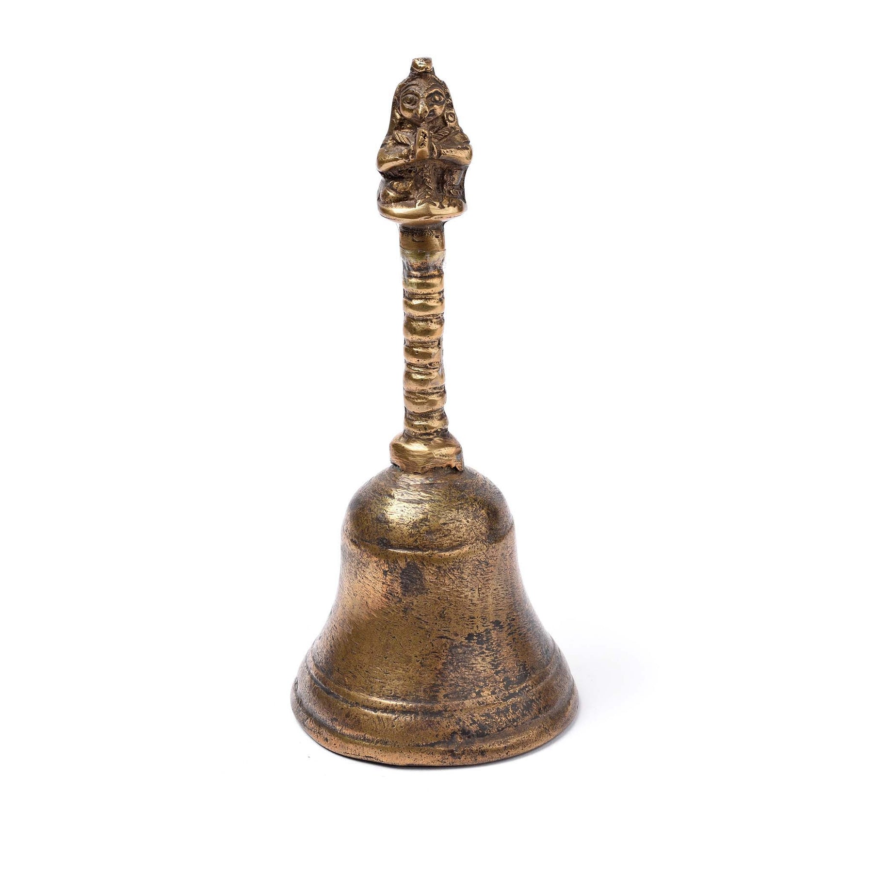 Old Brass Puja Bell from Delhi - Early 20thC