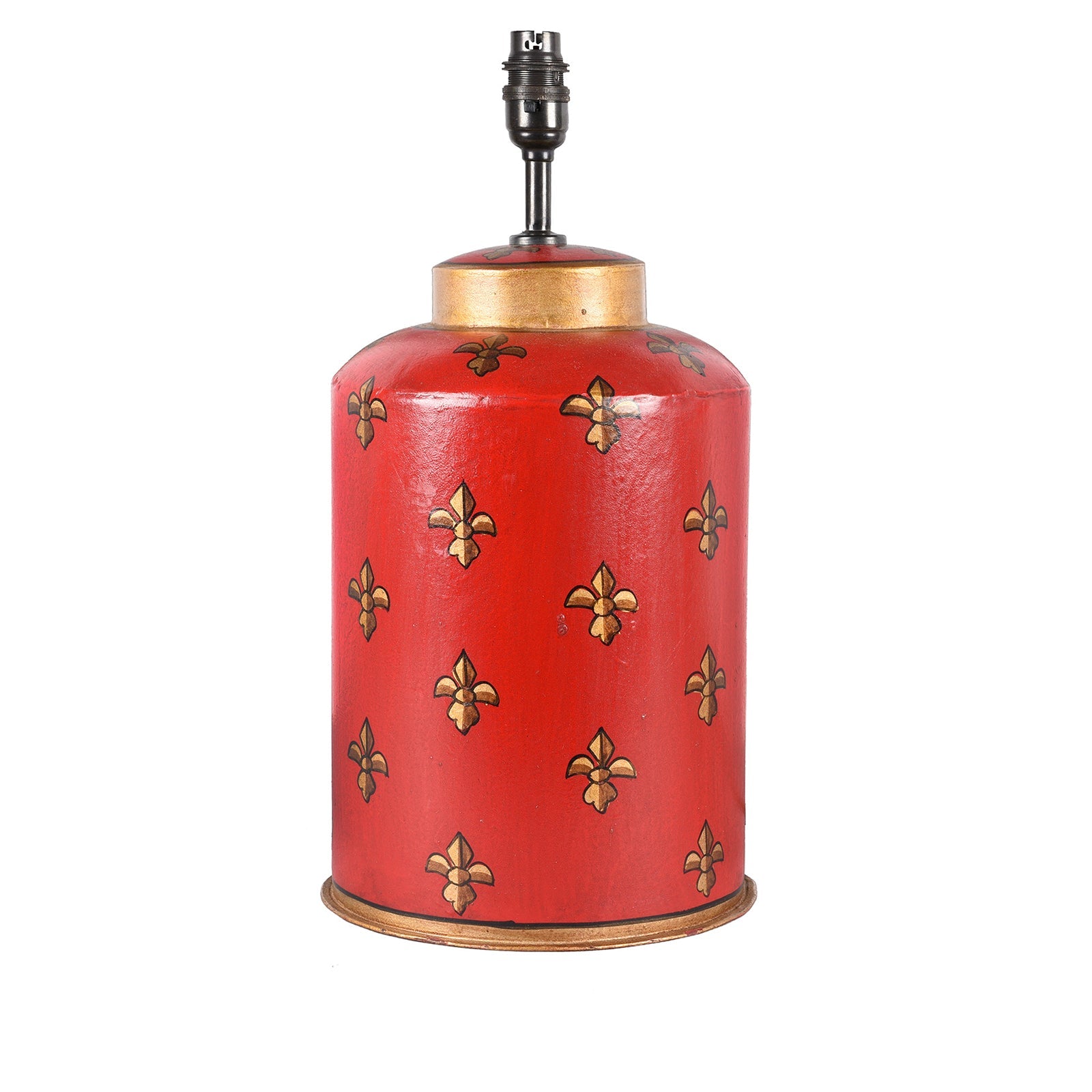 Indian Toleware Tea Caddy Lamp