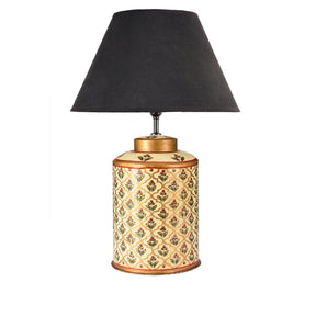 Indian Toleware Tea Caddy Lamp