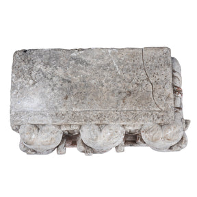 Marble Elephants Door Base - Early 19th Century