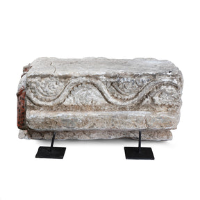 Marble Elephants Door Base - Early 19th Century