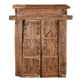 Carved Teak Door From The Punjab - 18thC