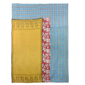 Vintage Bengali Kantha Throw - King Size