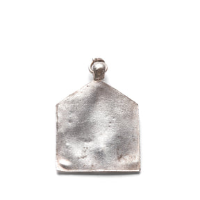 Tribal Silver Bhumiya Raj Amulet - 19th Century