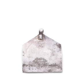 Tribal Silver Indian Amulet from Rajasthan - 19th Century