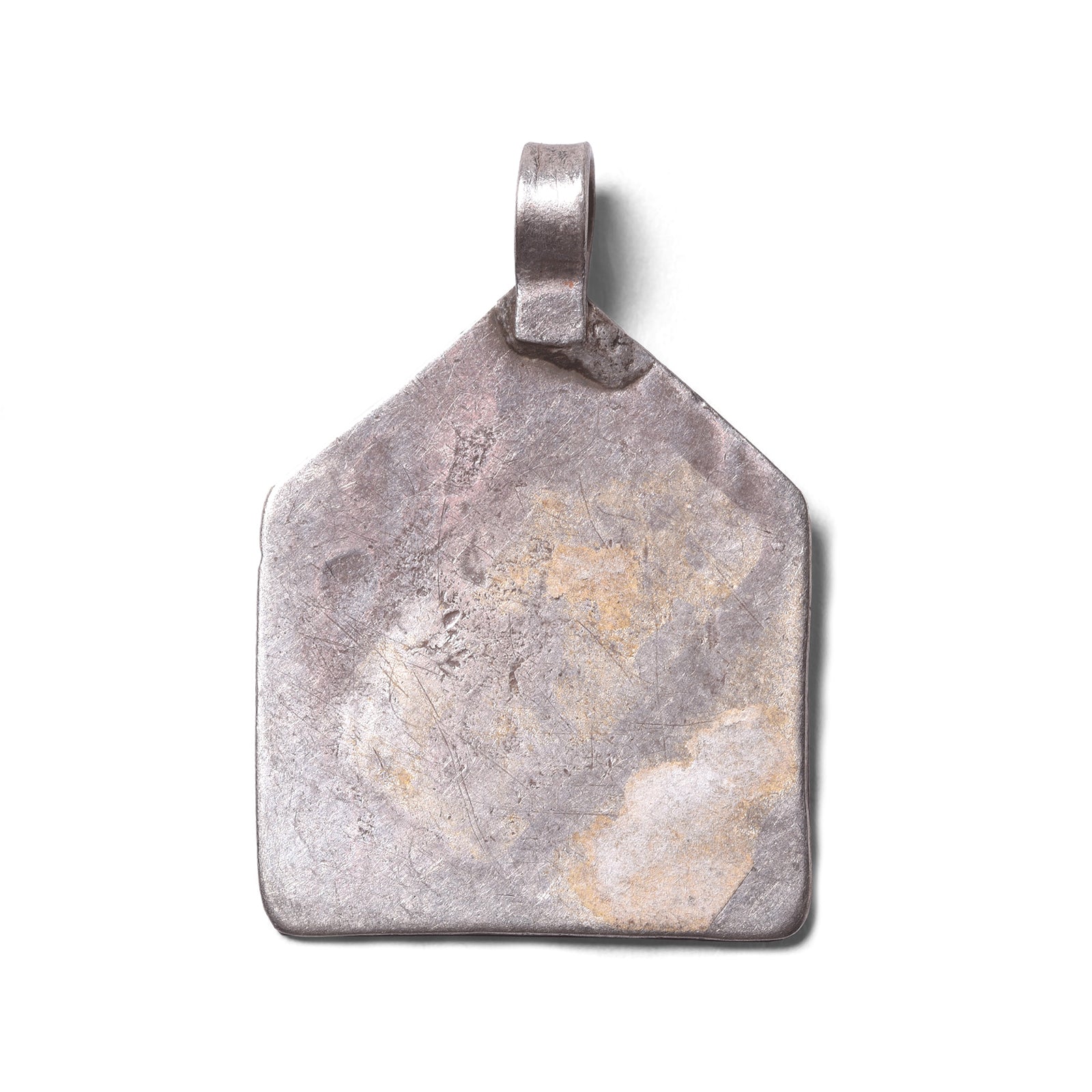 Tribal Silver Bhumiya Raj Amulet - 19th Century