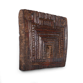 Indian Votive Panel From Andhra Pradesh - Ca 1920's