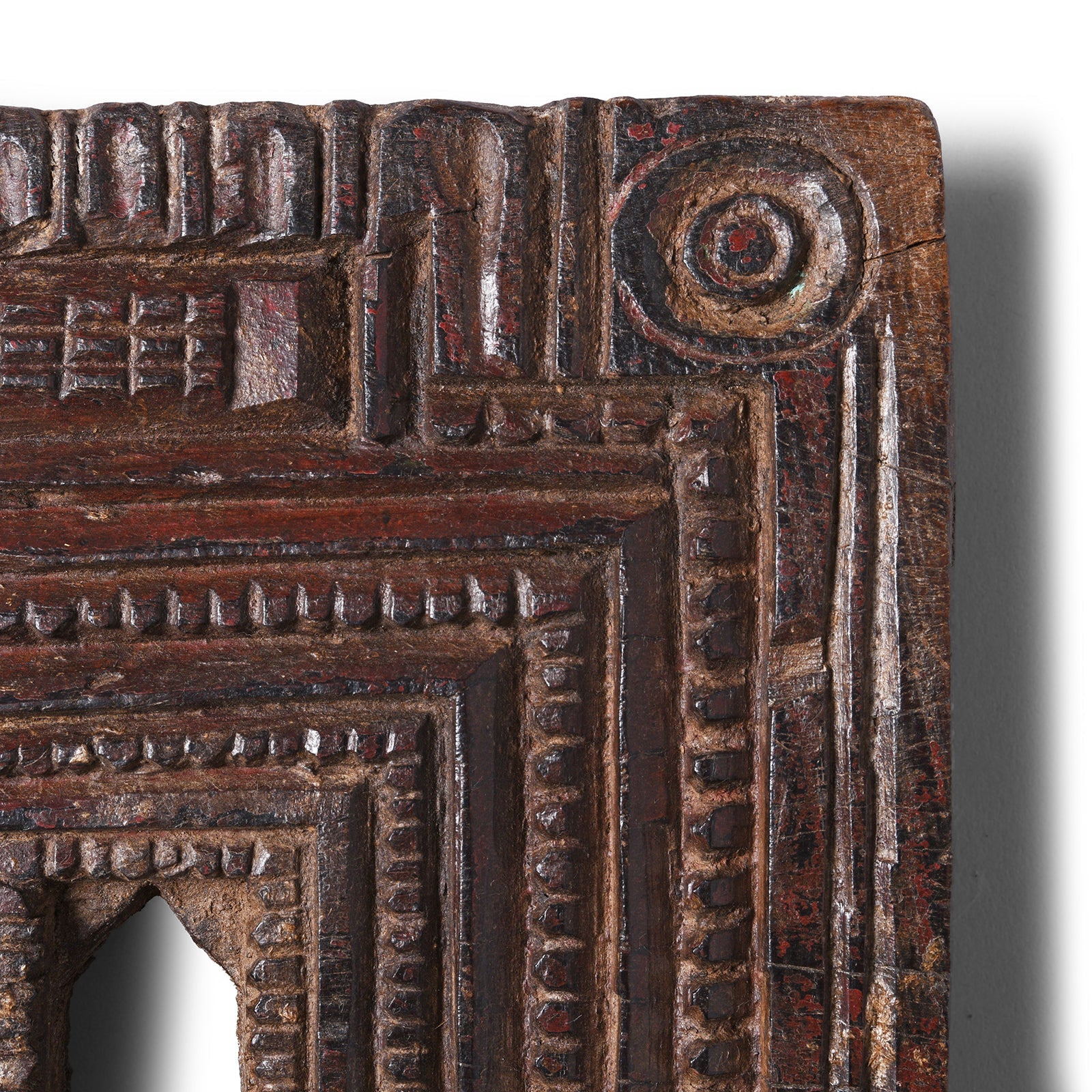 Indian Votive Panel From Andhra Pradesh - Ca 1920's