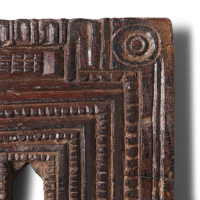 Indian Votive Panel From Andhra Pradesh - Ca 1920's