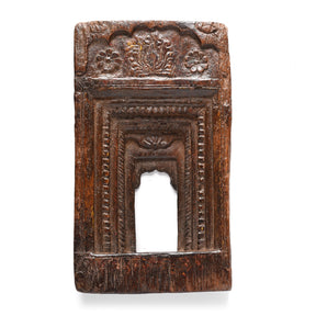 Carved Tribal Votive Panel From Andhra Pradesh - Ca 1920