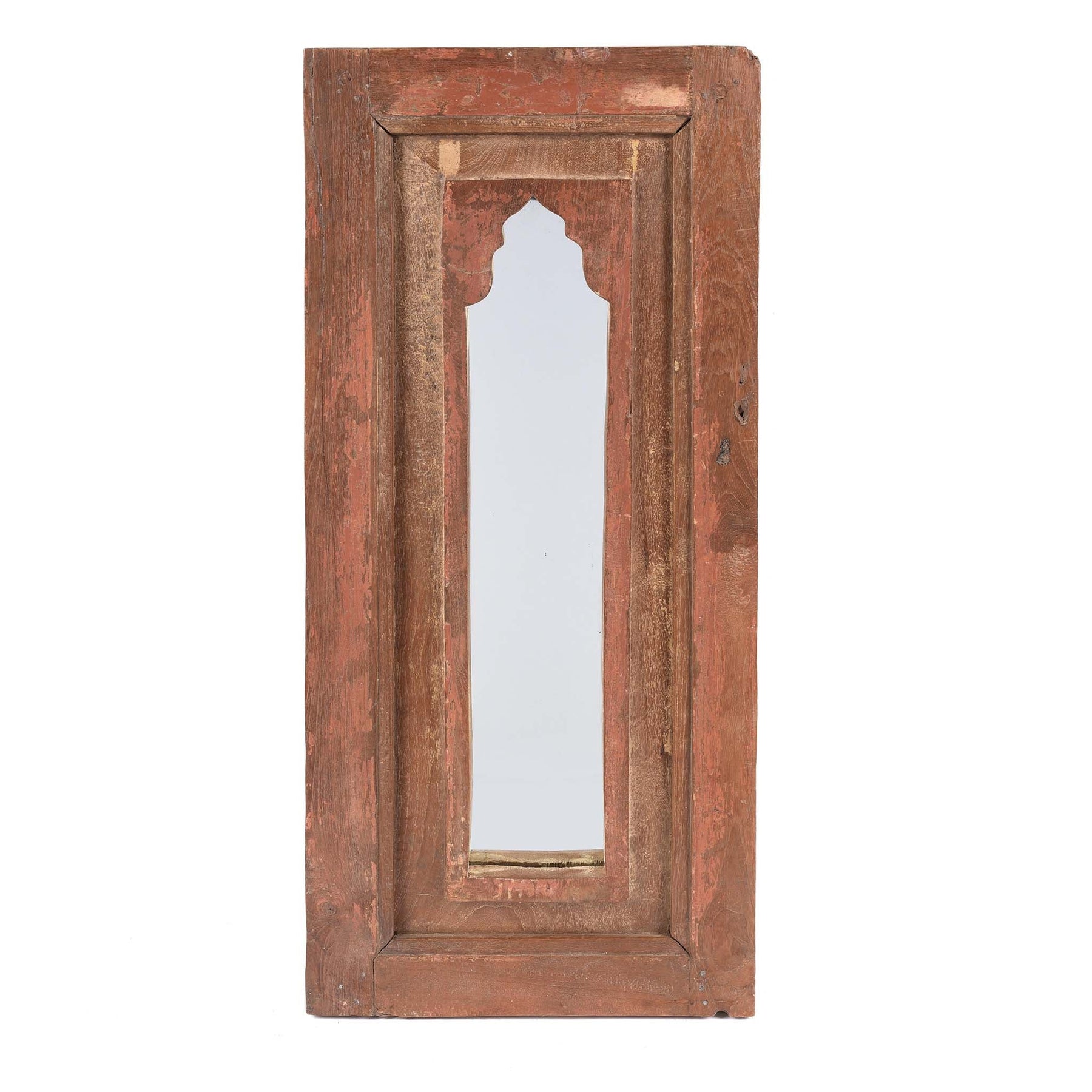Mihrab Mirror Frame Made From An Old Teak Panel