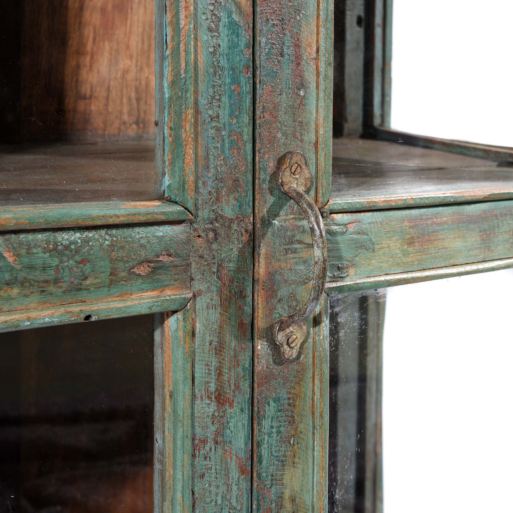 Vintage Painted Display Cabinet - Early 20thC