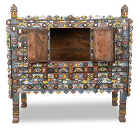 Indian "Damchiya" Dowry Chest From Kutch - Ca 1920