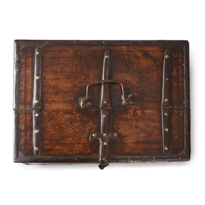 Indian Merchants Box From Rajasthan - 19th Century