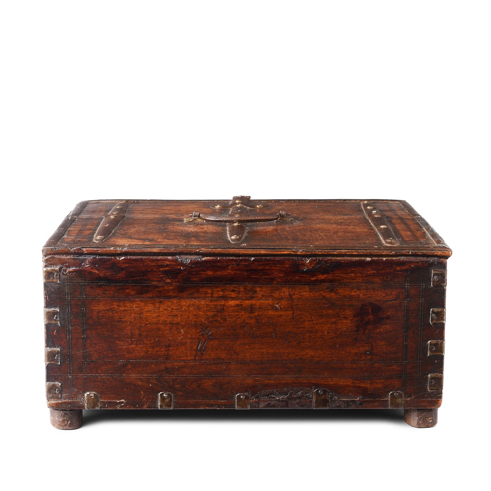 Indian Merchants Box From Rajasthan - 19th Century