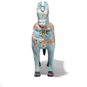 Painted Wooden Marwari Horse From Rajasthan