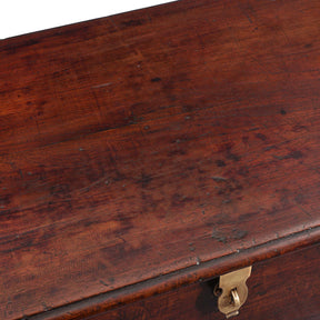 Brass Bound Indian Teak Chest - 19th Century